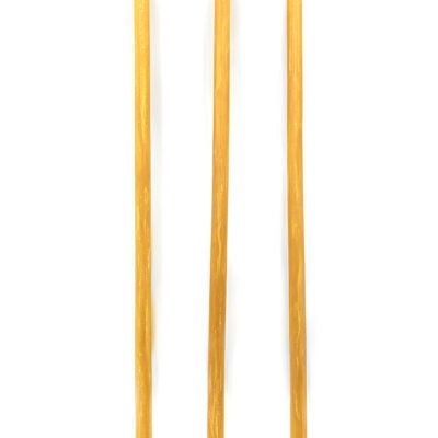 Natūralaus bičių vaško žvakė. Skersmuo 1cm