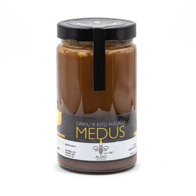Grikių ir kitų augalų medus 1kg
