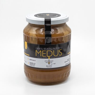 Grikių ir kitų augalų medus 1kg