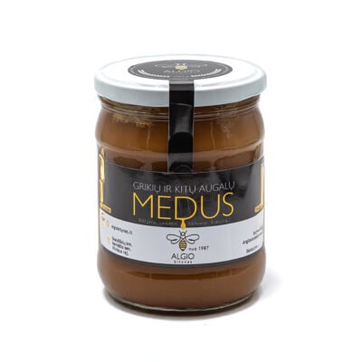 Grikių ir kitų augalų medus 700G